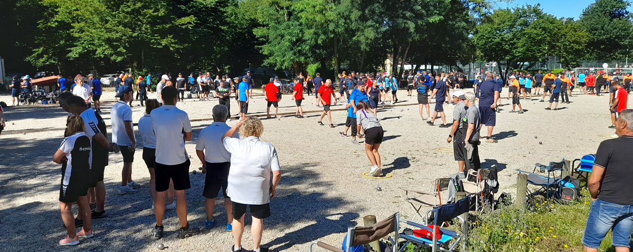 Championnat de l’Isère, triplette mixte senior à St-ROMANS